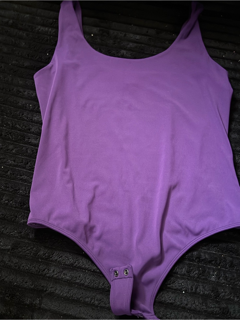 Express Purple One-Piece Bodysuit